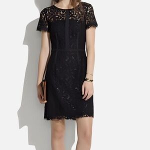 NWOT Madewell Night Lace Sheath Dress